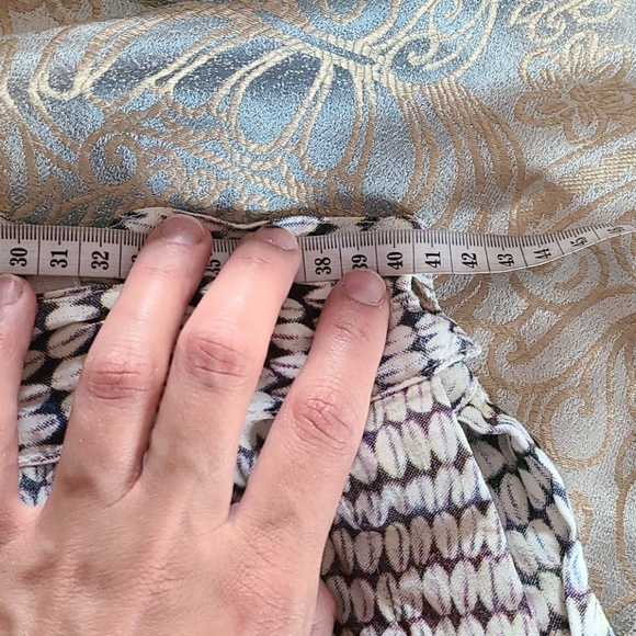 Wide leg pants  with adjustable waist. - Picture 7 of 7